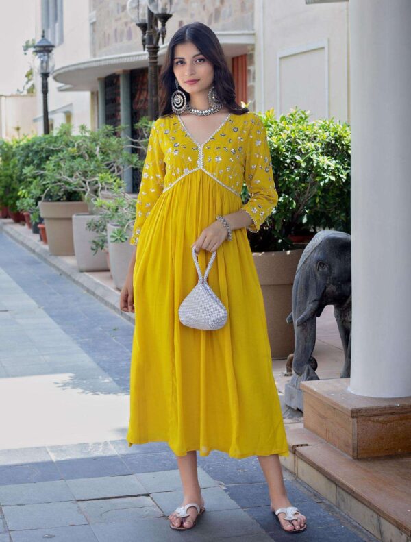 Cotton Printed Kurta with Coordinated Palazzo and Dupatta for Women(XXL) - Image 4