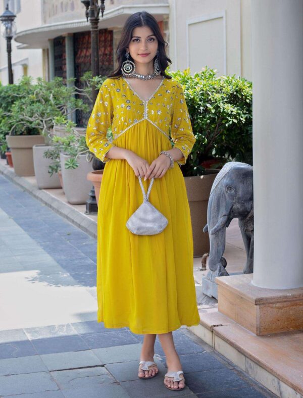 Cotton Printed Kurta with Coordinated Palazzo and Dupatta for Women(XXL) - Image 5