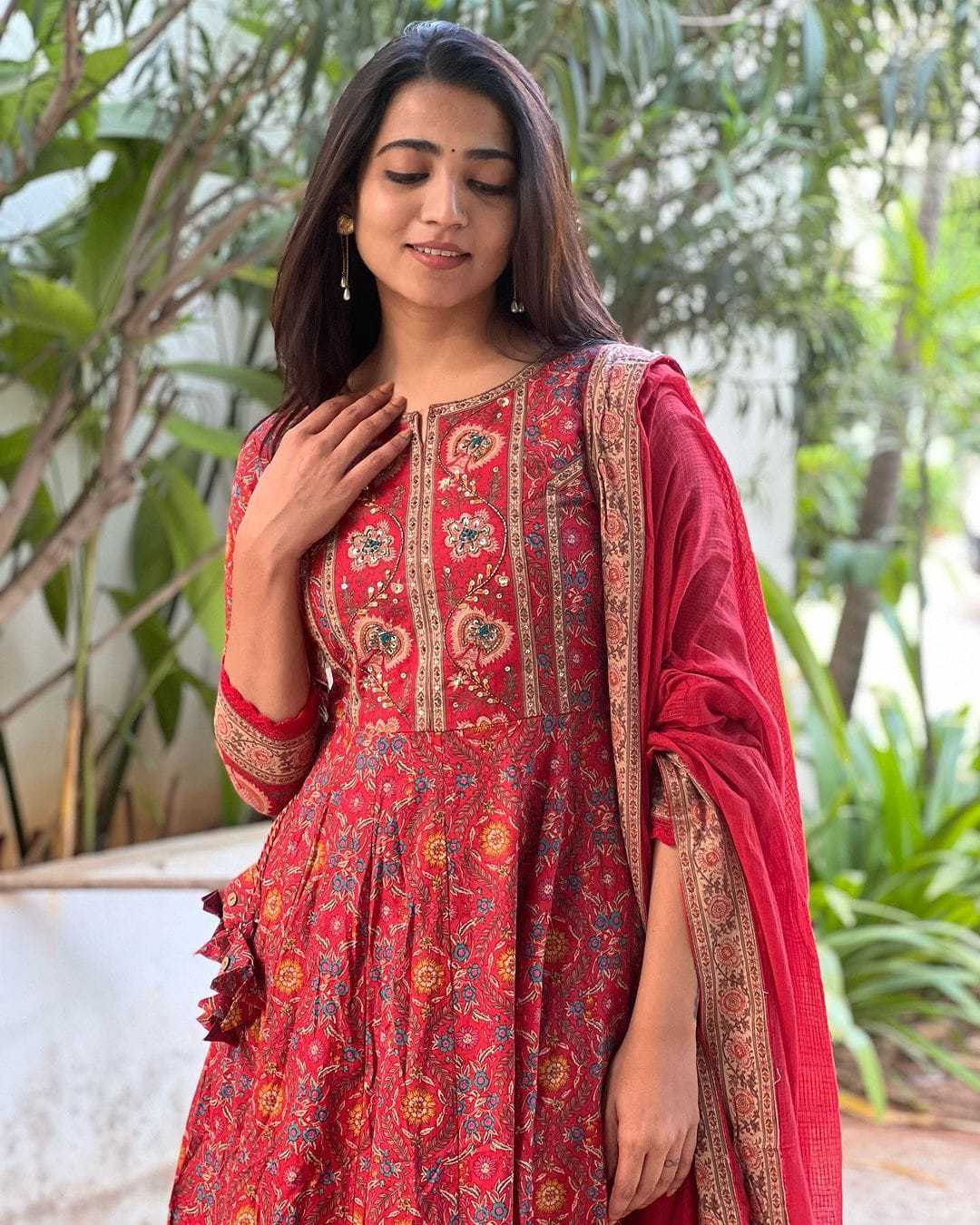 Charming in Cotton ? Embroidered Floral Printex Dress for Women (XL) - Image 6