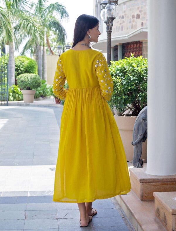 Cotton Printed Kurta with Coordinated Palazzo and Dupatta for Women(XXL) - Image 7